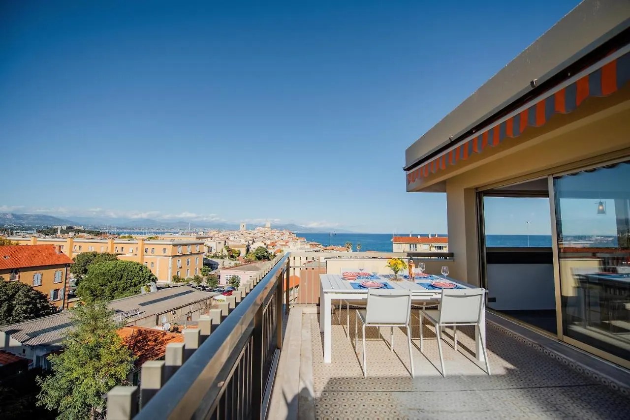 High Standing With Incredible Old Antibes And Sea Views Apartment