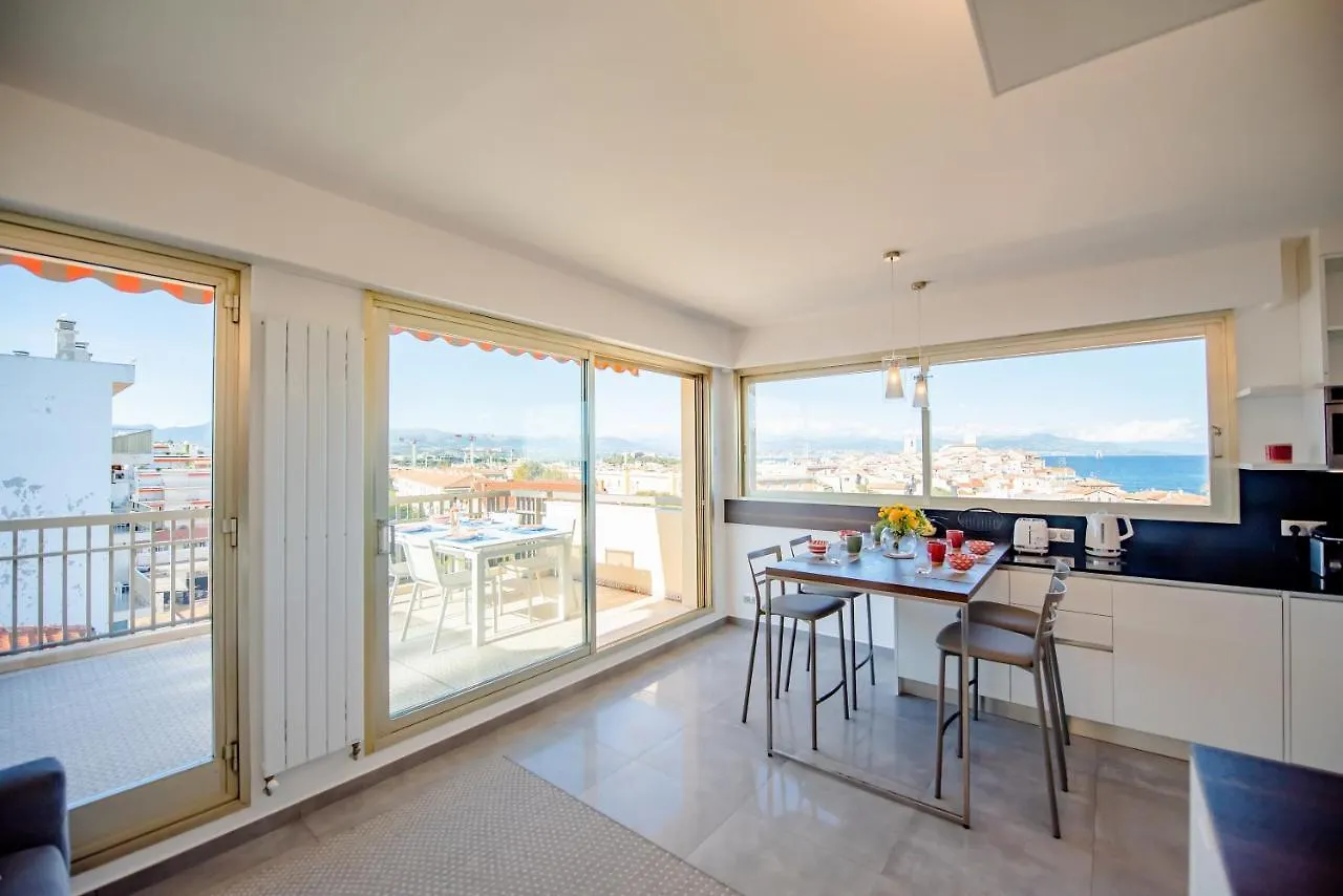 High Standing With Incredible Old Antibes And Sea Views Apartment
