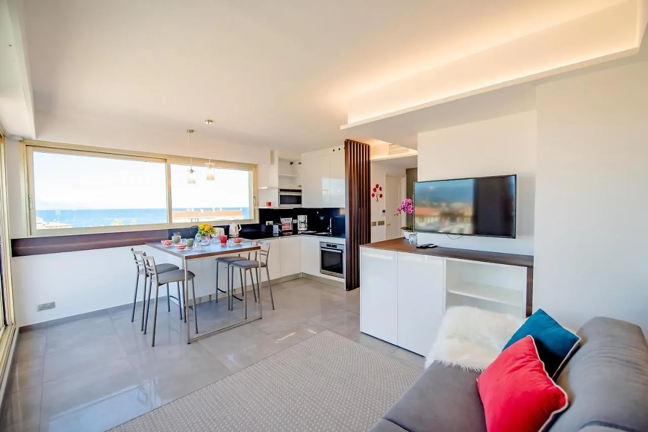 High Standing With Incredible Old Antibes And Sea Views Apartment 0*,