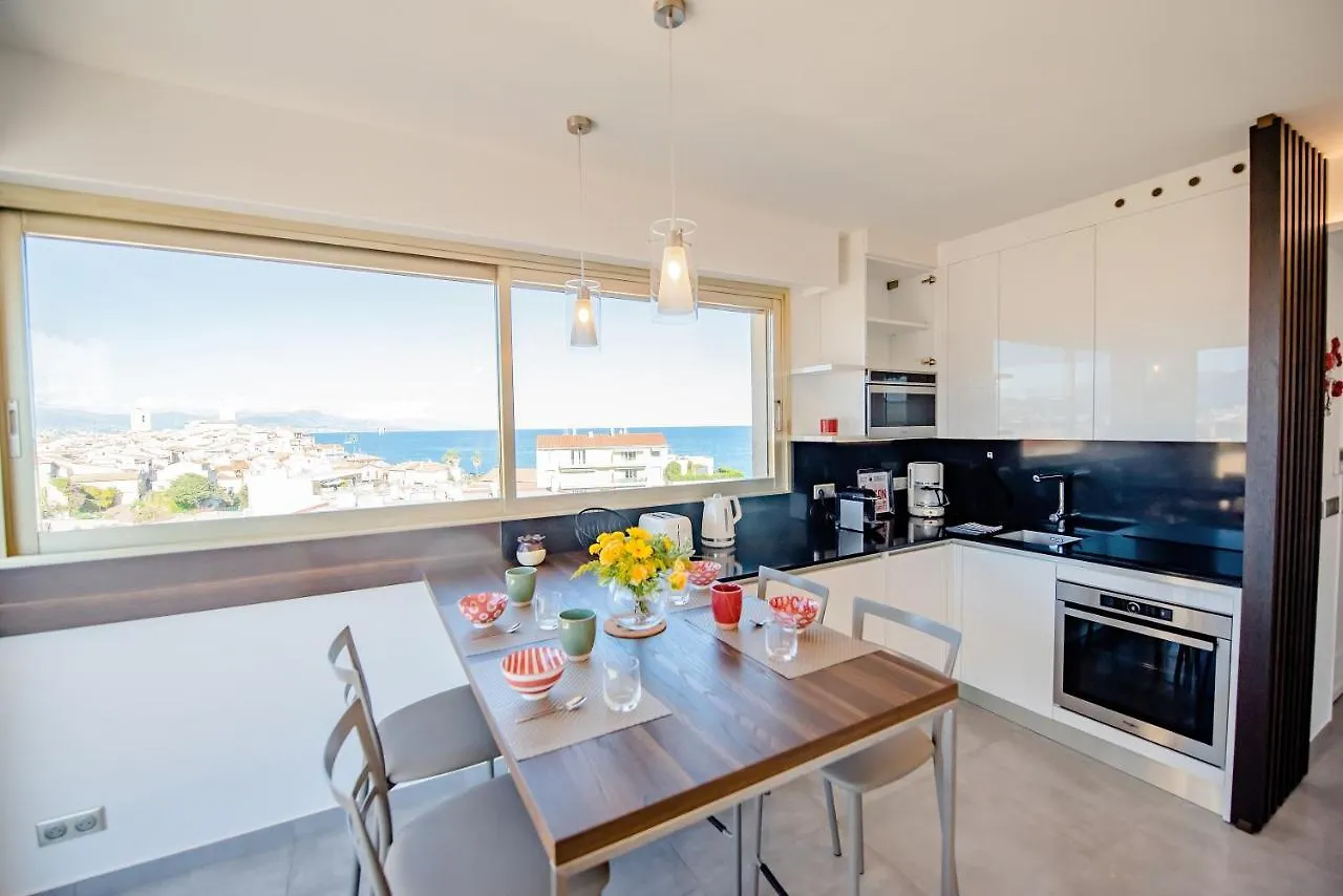 High Standing With Incredible Old Antibes And Sea Views Apartment