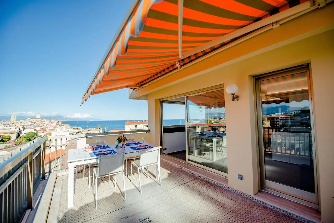 High Standing With Incredible Old Antibes And Sea Views Apartment 0*,
