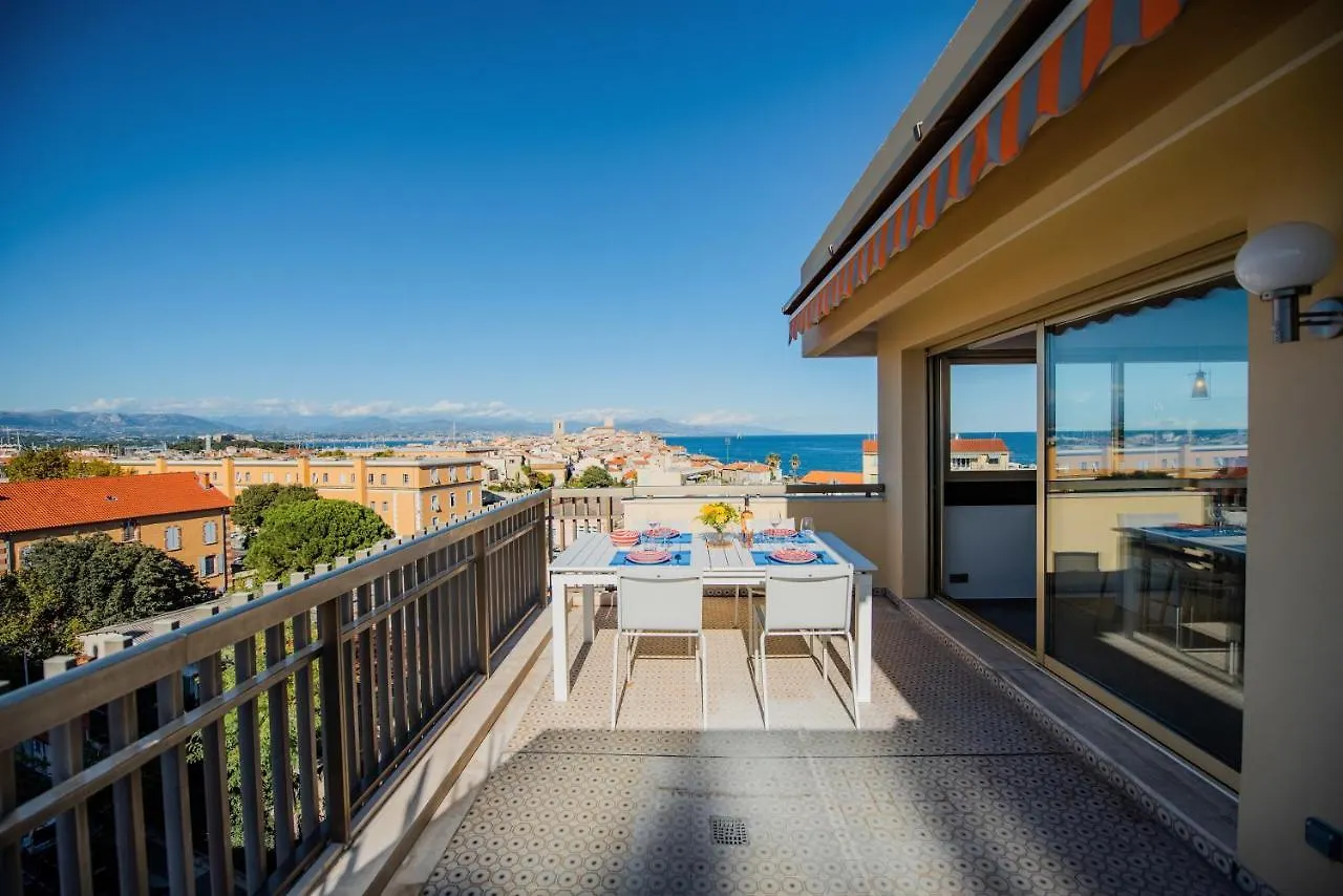 High Standing With Incredible Old Antibes And Sea Views Apartment