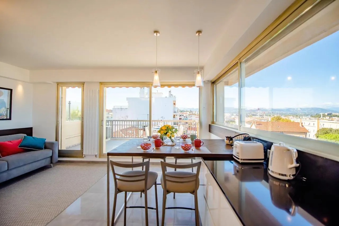 High Standing With Incredible Old Antibes And Sea Views Apartment 0*,