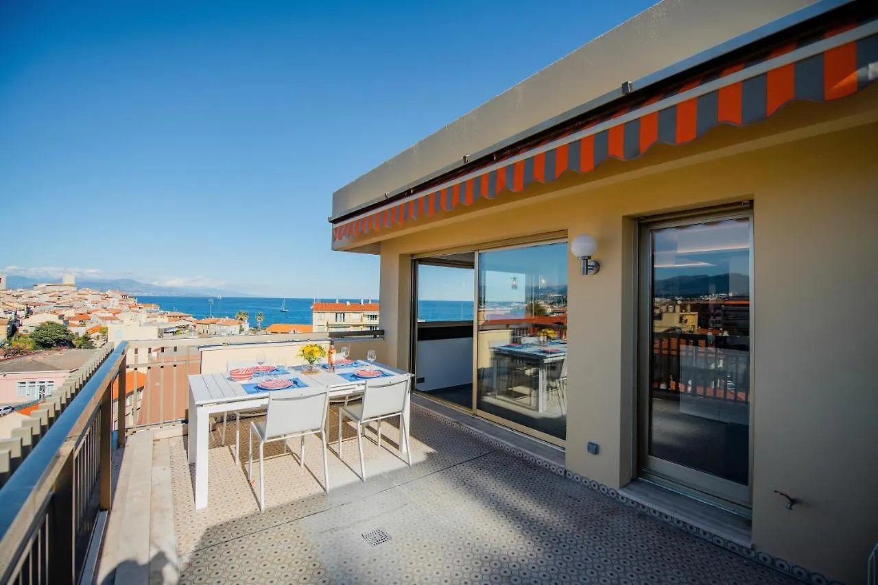 High Standing With Incredible Old Antibes And Sea Views Apartment