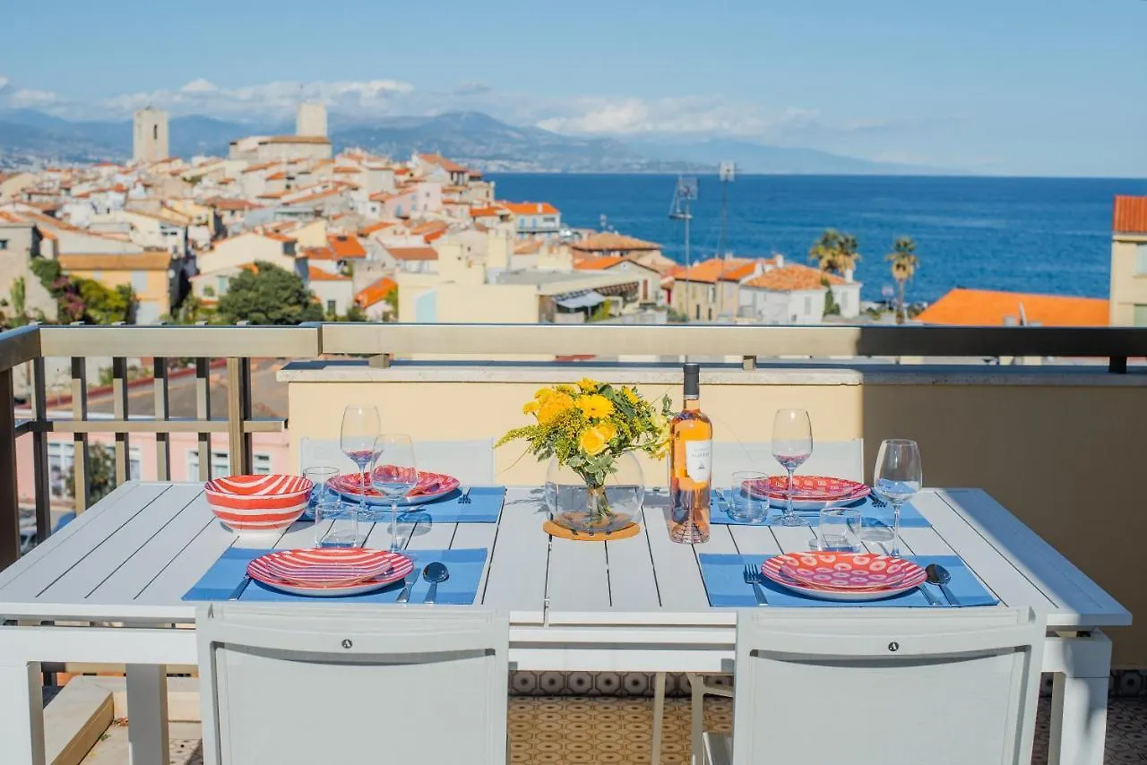 High Standing With Incredible Old Antibes And Sea Views Apartment